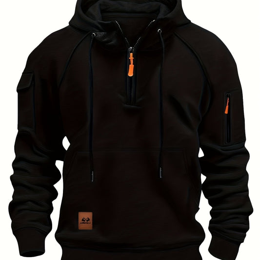 Colton | Rugged Quarter-Zip Hoodie