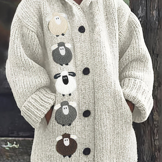 Faye | Cosy Hooded Cardigan