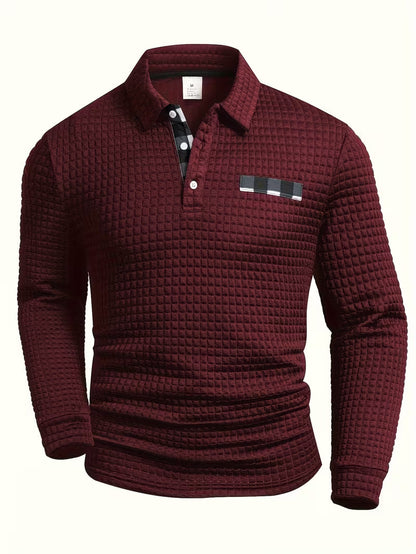 Arnel | Stylish Plaid Pattern Button Up Shirt