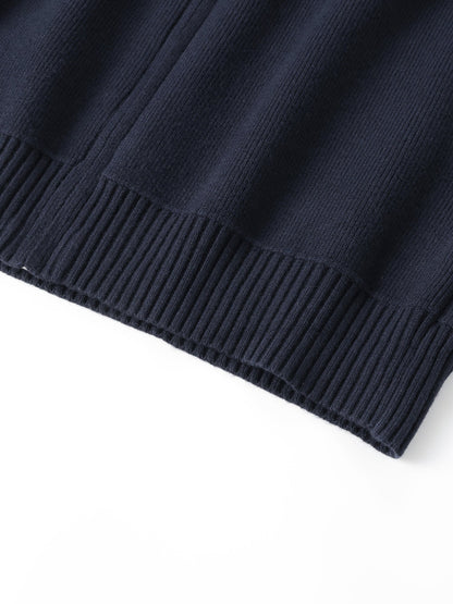 Winslow | Zip-Up Stand-Collar Cardigan