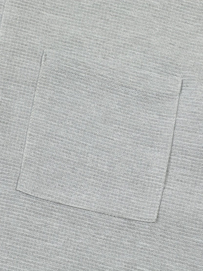 Dawson | Textured Long-Sleeve Henley Shirt