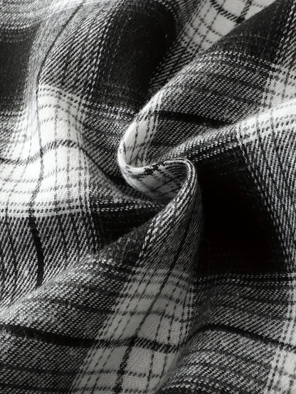 Clayton | Relaxed Checked Long-Sleeve Shirt