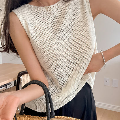 Juniper | Relaxed Sleeveless Knit Top