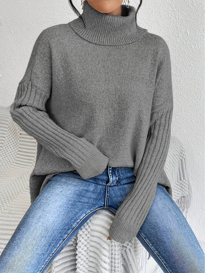 Brooke | High-Neck Relaxed Jumper