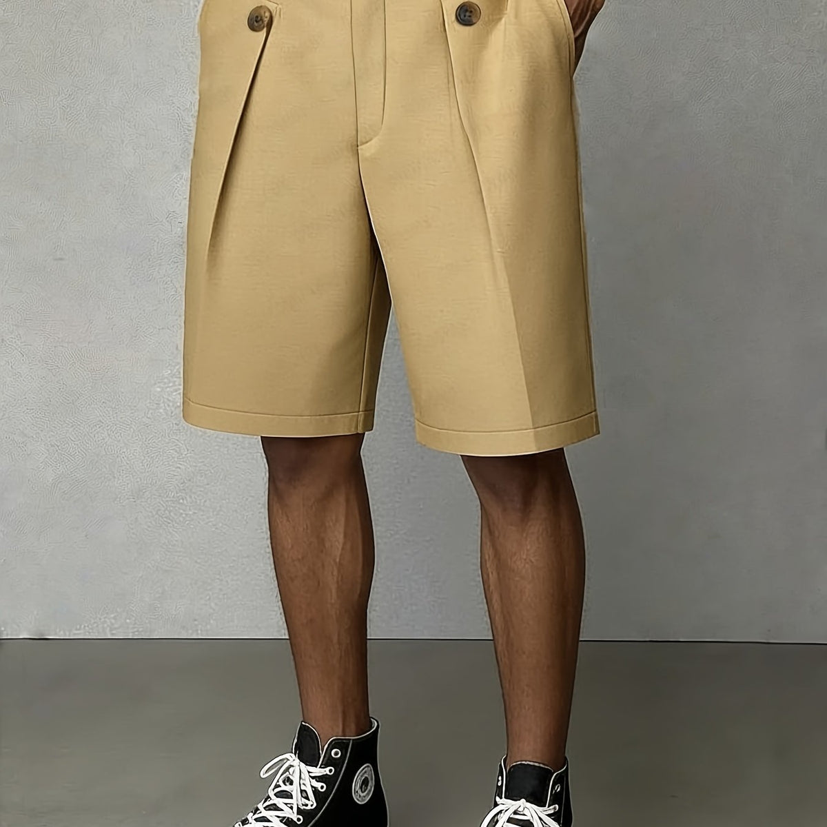 Barnaby | Tailored Pleated Shorts