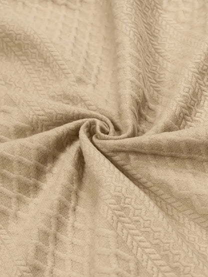 Rowland | Textured Stand-Collar Pullover
