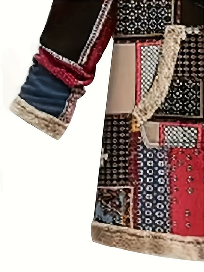 Etta | Hooded Patchwork Coat