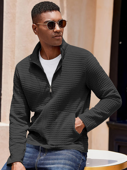 Tobias | Textured Zip-Up Jacket
