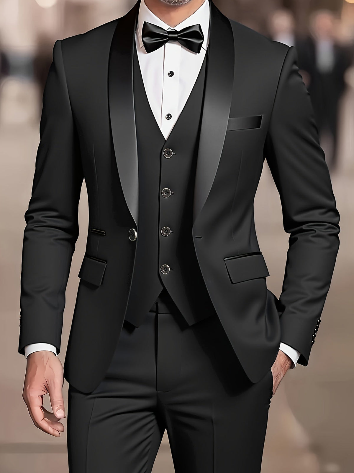 Nathaniel | Tailored Three-Piece Suit