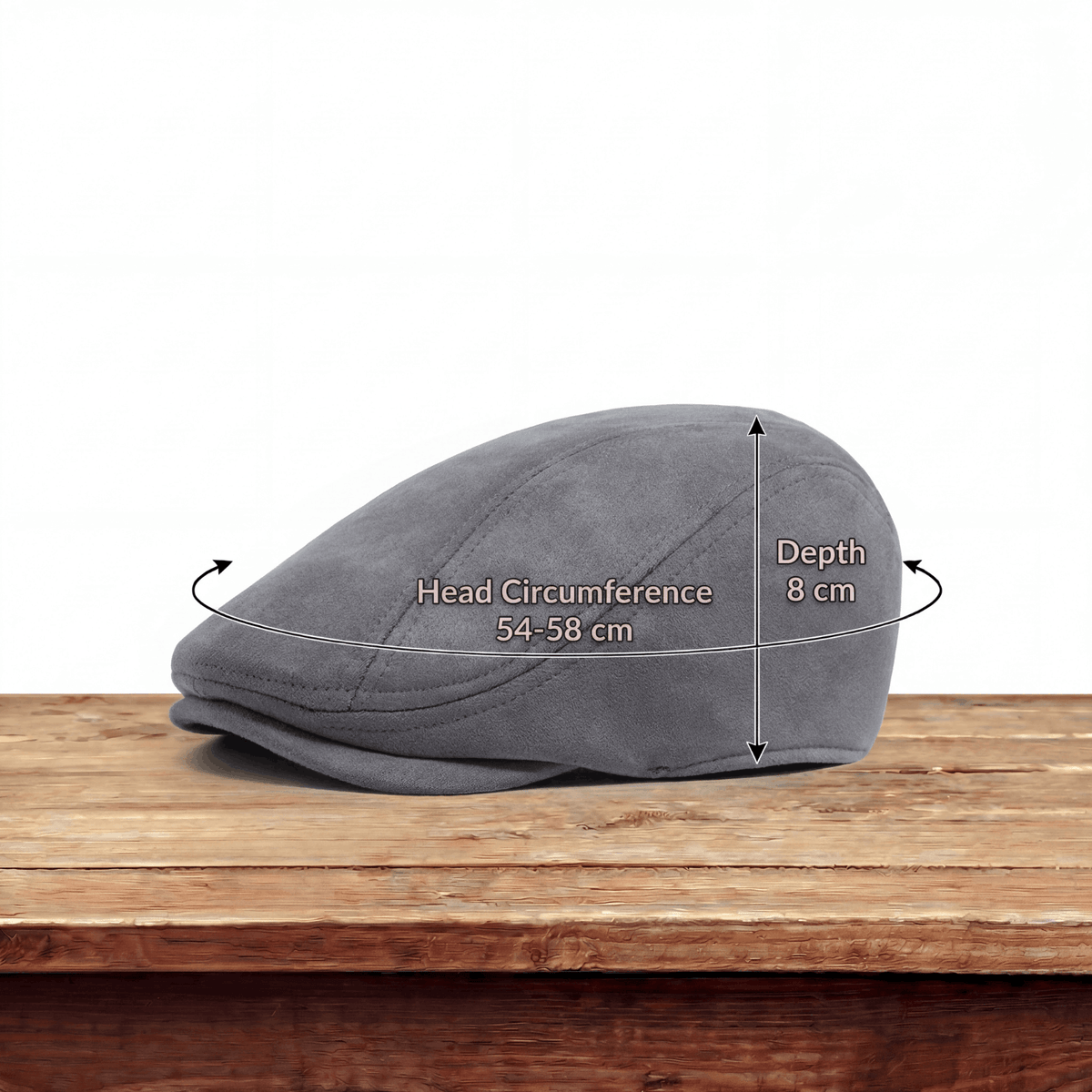 Samuel | Classic Suede Flat Cap
