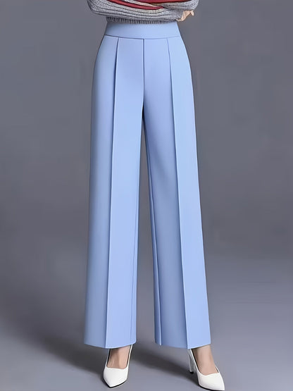 Marlene | High-Waisted Straight-Leg Trousers