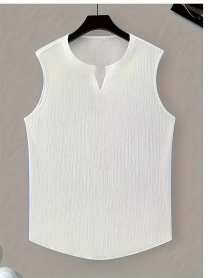 Damon | Relaxed V-Neck Tank Top