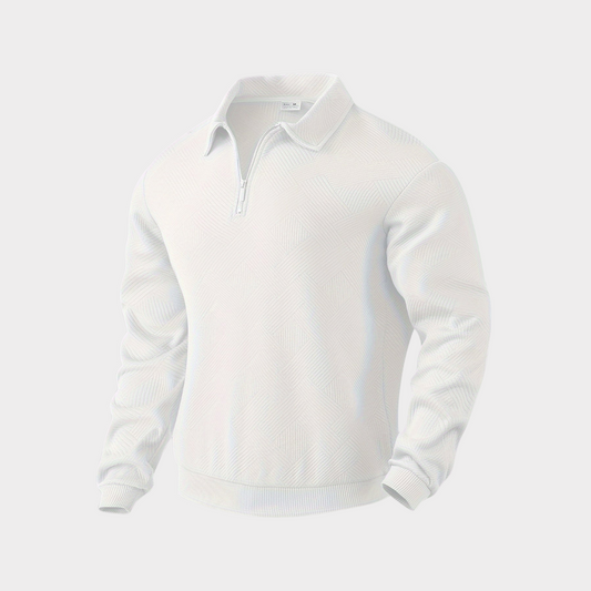 Nolan | Collared Half-Zip Pullover