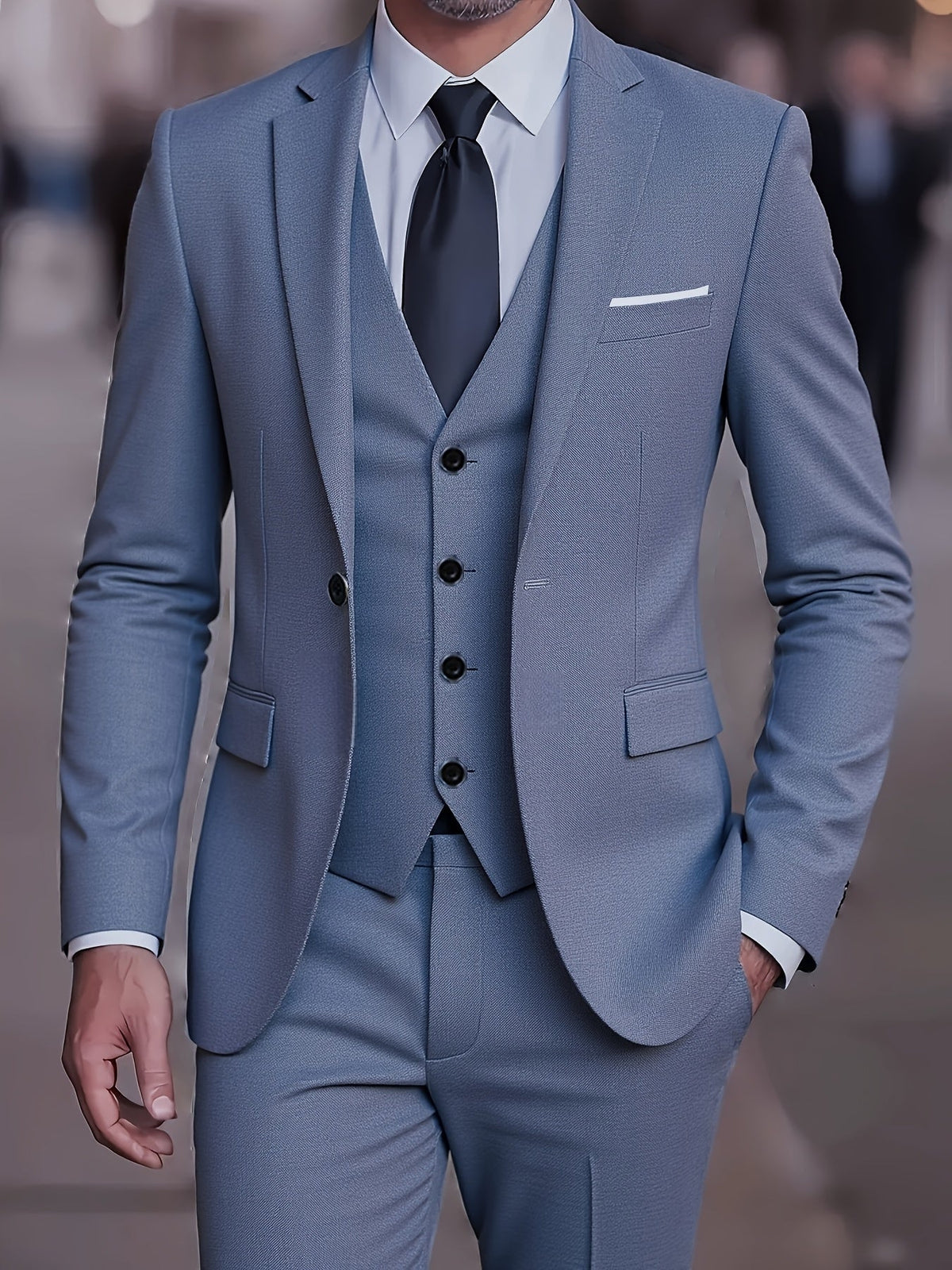 Nathaniel | Tailored Three-Piece Suit