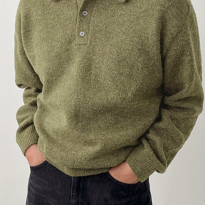 Reid | Polo Collar Knit Jumper