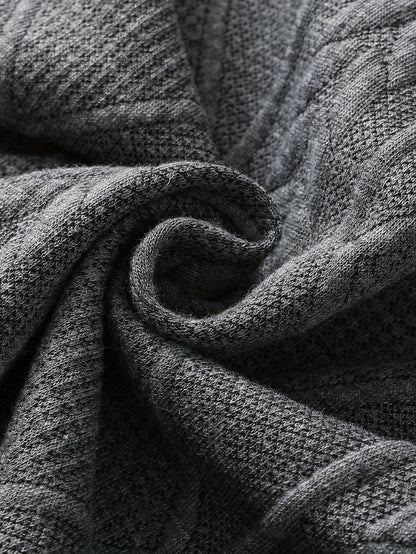 Clifford | Textured Knit-Look Long Sleeve Top