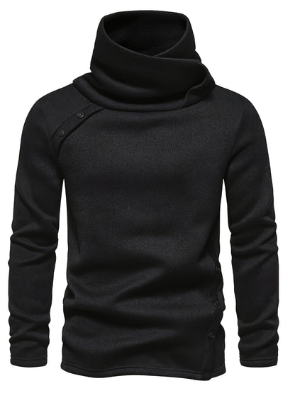 Marcus | Slouch-Neck Button Sweater