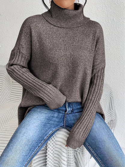 Isla - Oversized Turtleneck Sweater