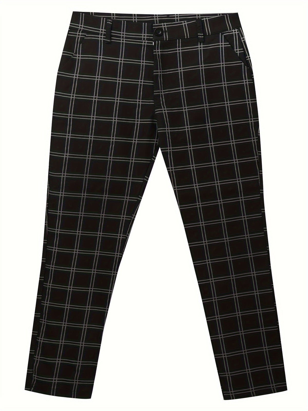 Ellison | Slim-Fit Checked Trousers