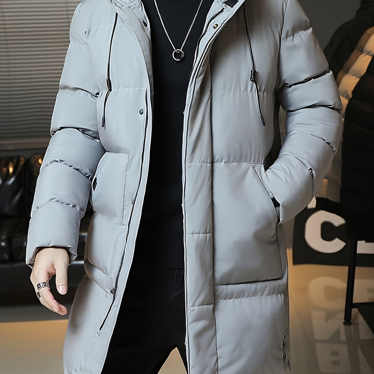 Chester | Hooded Longline Winter Coat