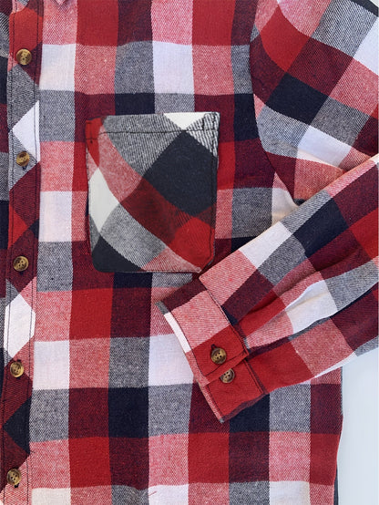 Everly | Checked Button-Up Shirt