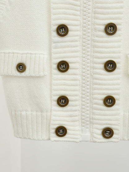 Marguerite | Structured High-Collar Zip Waistcoat