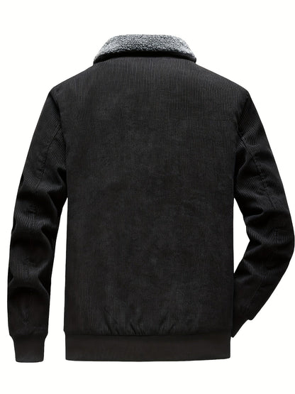 Gerard | Ribbed Fleece-Lined Jacket