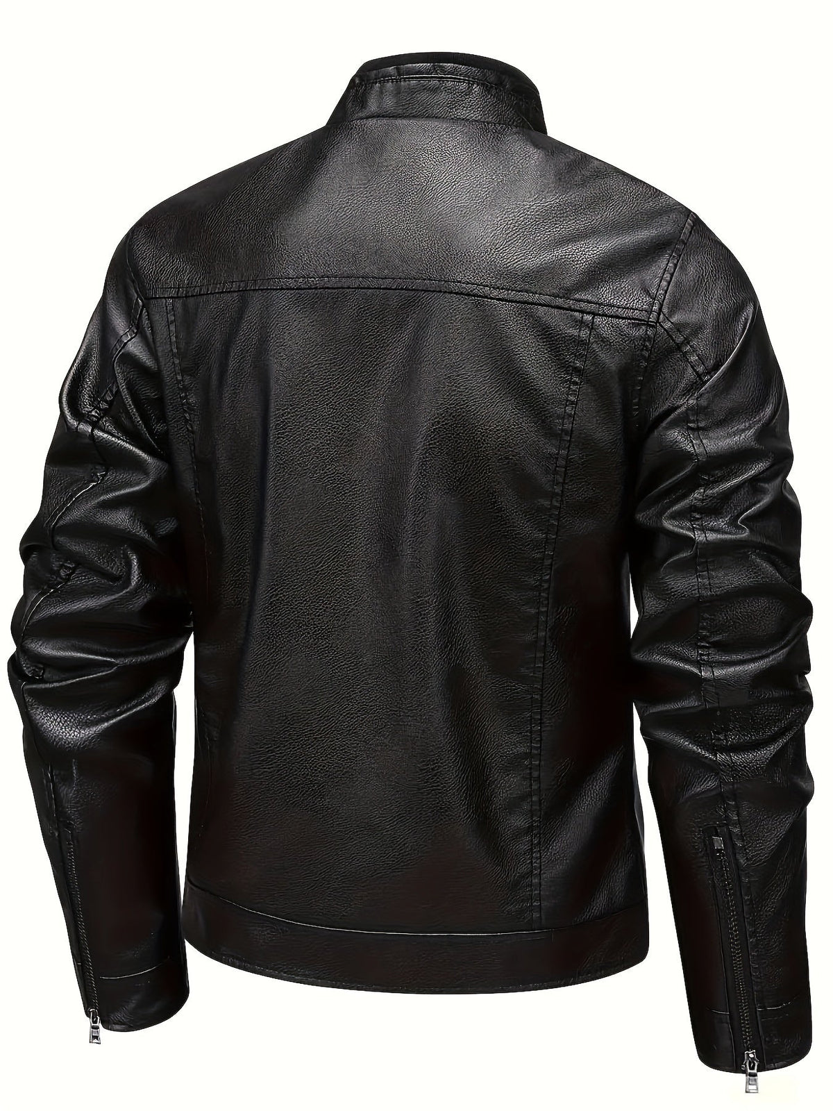 Damon | Classic Stand-Collar Moto Jacket