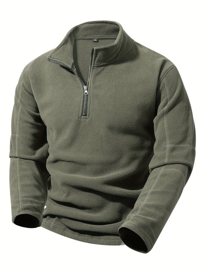 Fraser | Stand-Collar Half-Zip Pullover