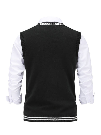 Lionel | Classic Cable-Knit Sweater Vest