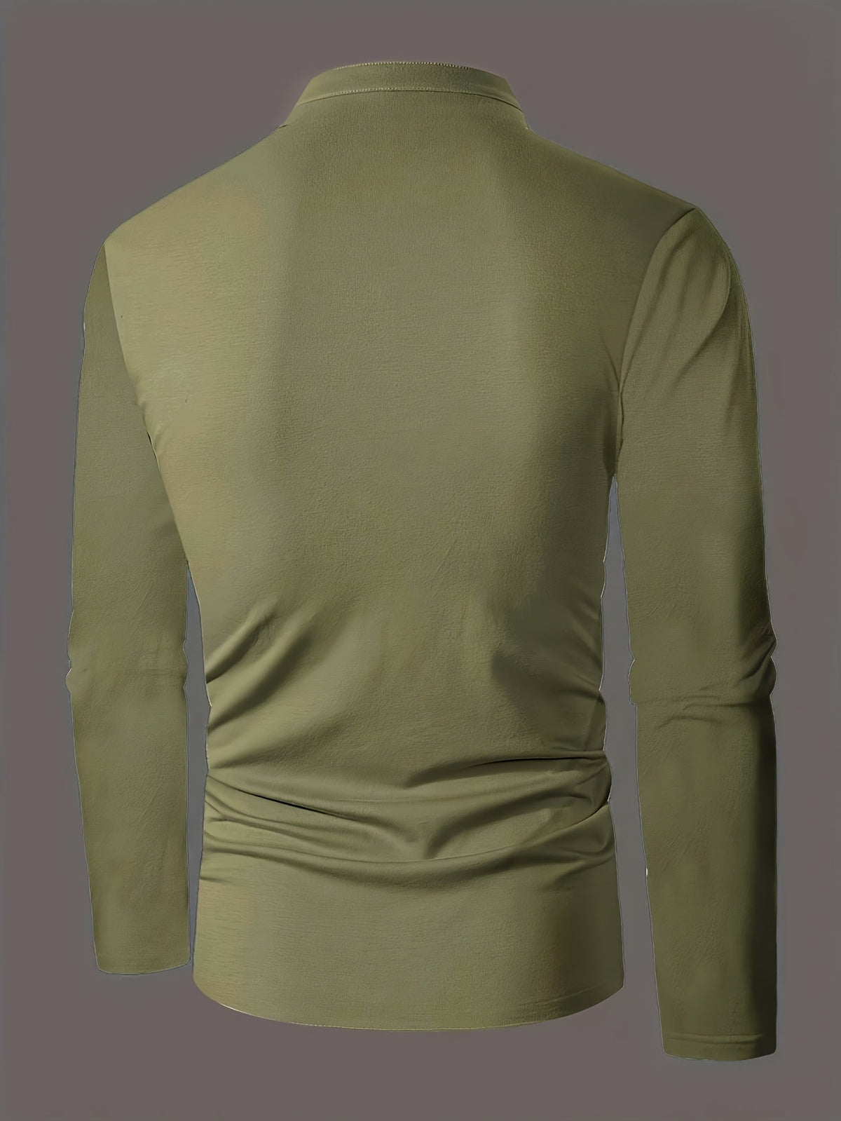 Reginald | Refined Long-Sleeve Henley Shirt
