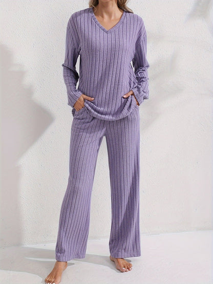 Naomi | Relaxed Ribbed Two-Piece Set