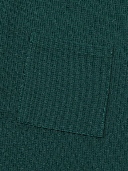 Dawson | Textured Long-Sleeve Henley Shirt