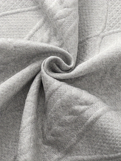 Clifford | Textured Knit-Look Long Sleeve Top
