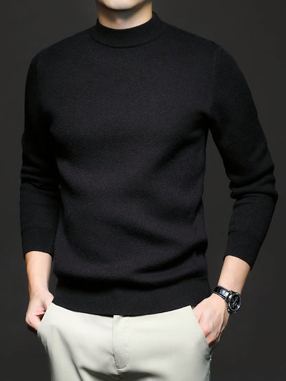 Tobias | Refined High-Neck Sweater