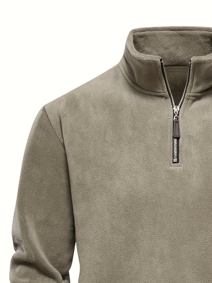 Fraser | Half-Zip Stand-Collar Pullover