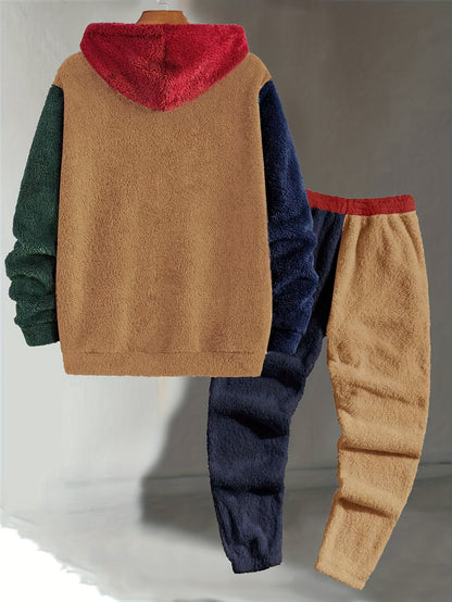Emmett | Cosy Colour-Block Two-Piece Set