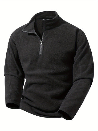 Fraser | Stand-Collar Half-Zip Pullover
