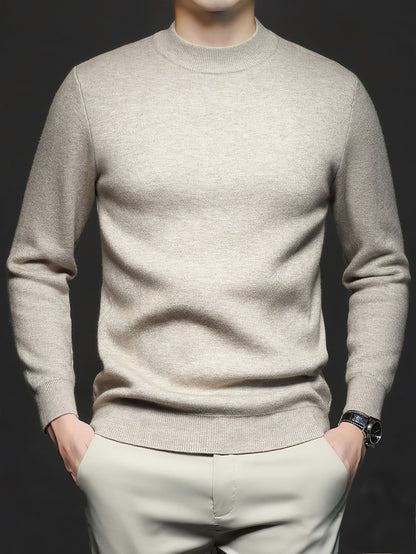 Reuben | Refined Mock-Neck Sweater