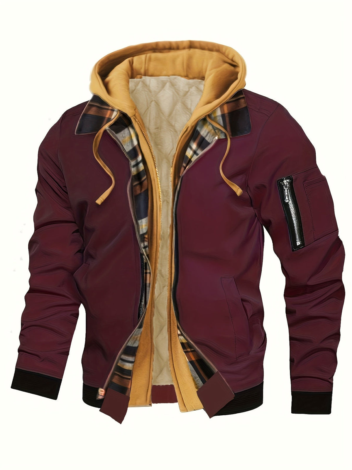 Brooks | Hooded Zip-Up Jacket