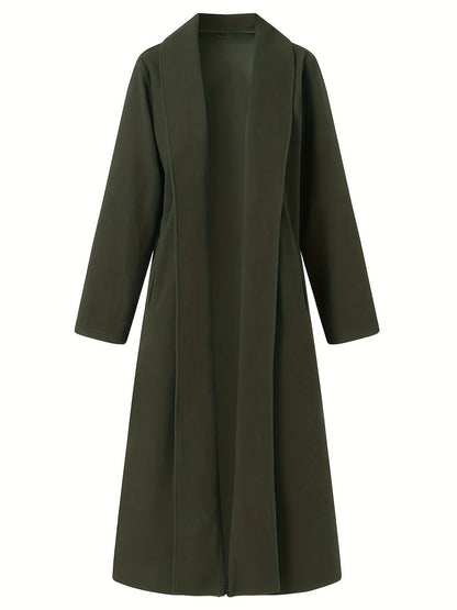 Gwendolyn | Draped Longline Coat