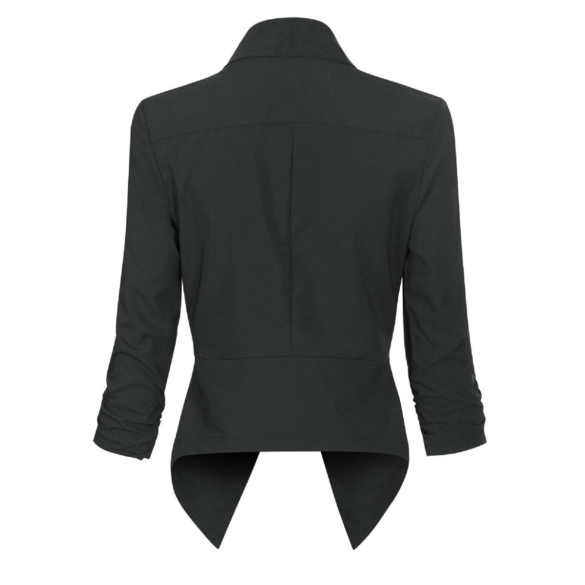 Beverly | Draped Open-Front Blazer