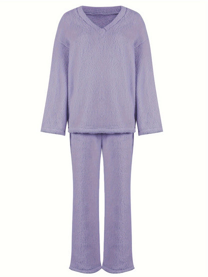 Nora | Relaxed V-Neck Two-Piece Set