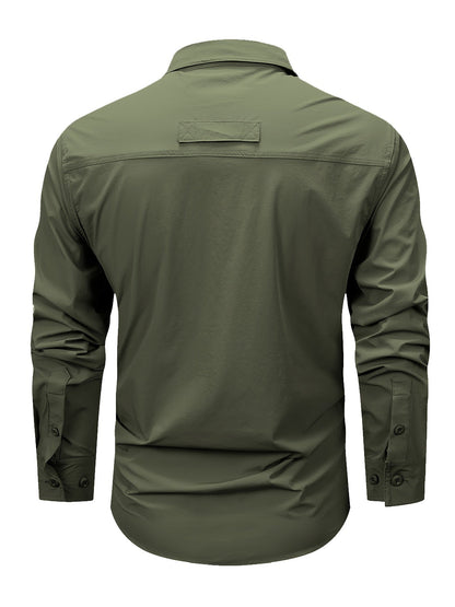 Hollis | Utility Long-Sleeve Cargo Shirt