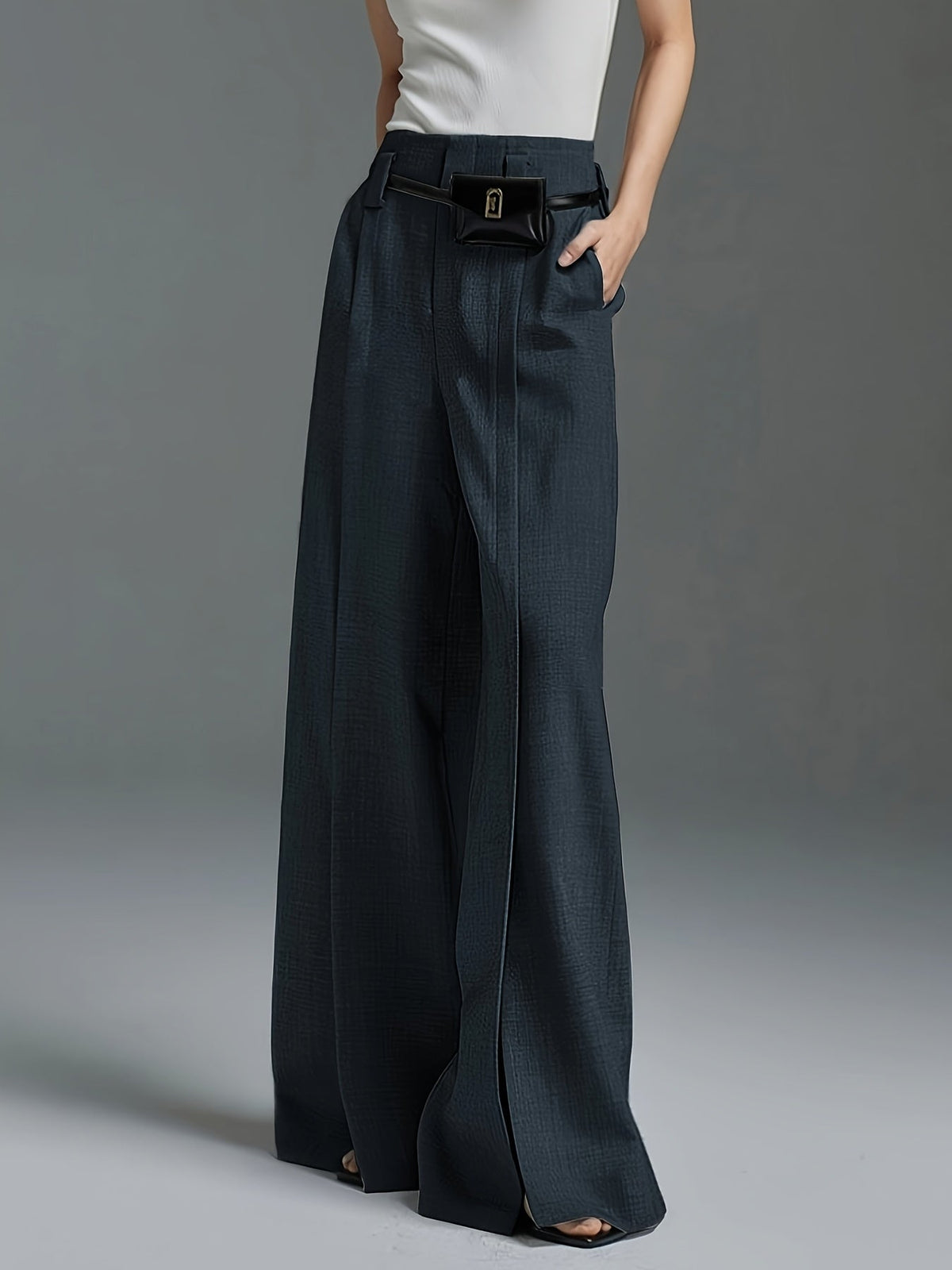Whitney | Wide-Leg Tailored Trousers