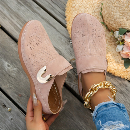 Loretta | Cushioned Wedge Clogs