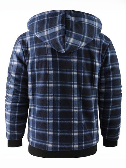 Colton | Hooded Sherpa-Lined Shirt Jacket