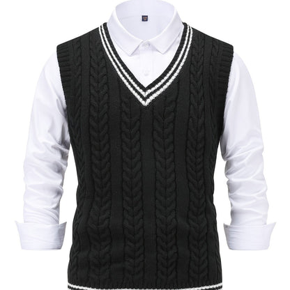 Lionel | Classic Cable-Knit Sweater Vest
