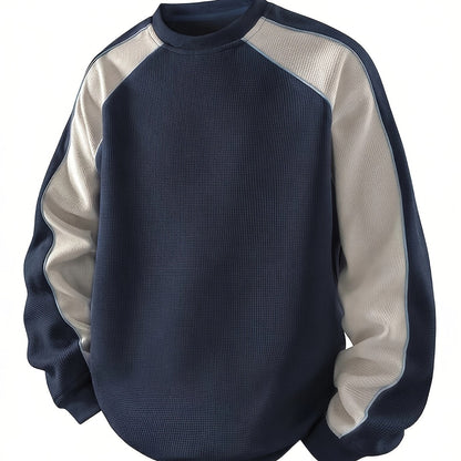 Dean | Colour-Block Crewneck Sweatshirt