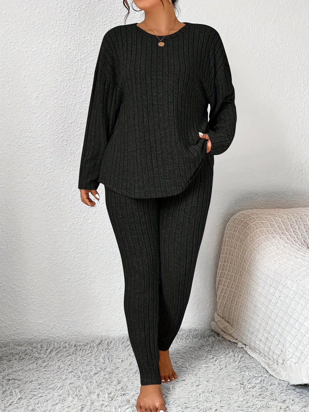 Bellamy | Relaxed Ribbed Two-Piece Set